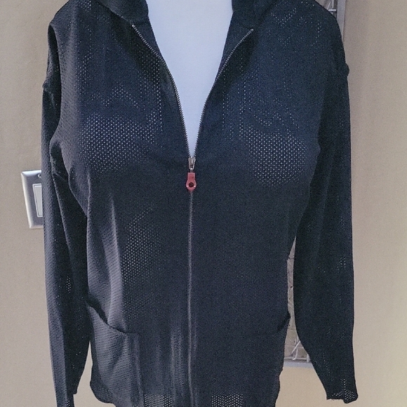 Chico's Black Sweatshirt - Picture 2 of 7